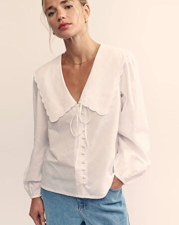 Nobody's Child Birdie Collar Blouse