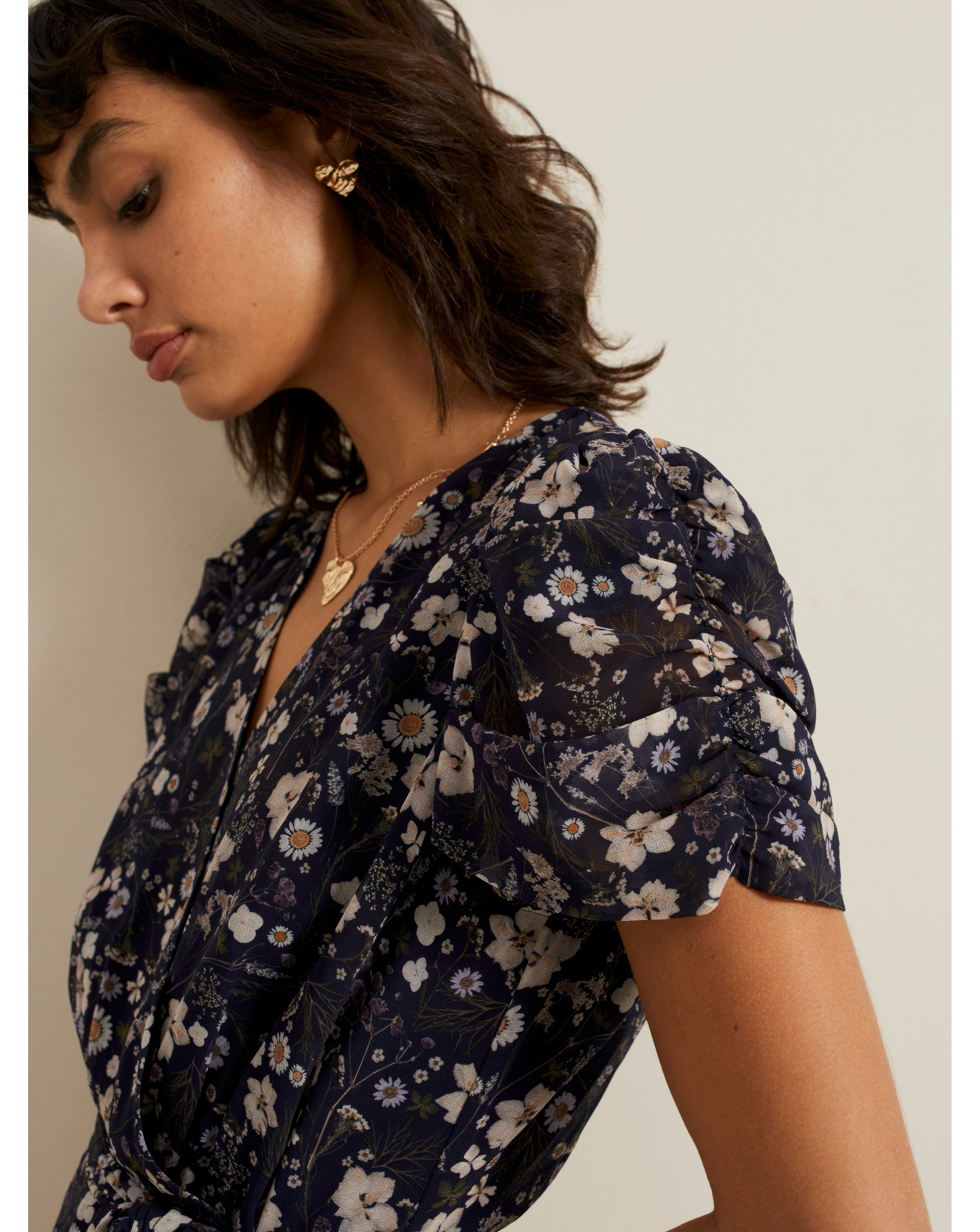 Phase Eight Helene Floral Print Jumpsuit | JD Williams