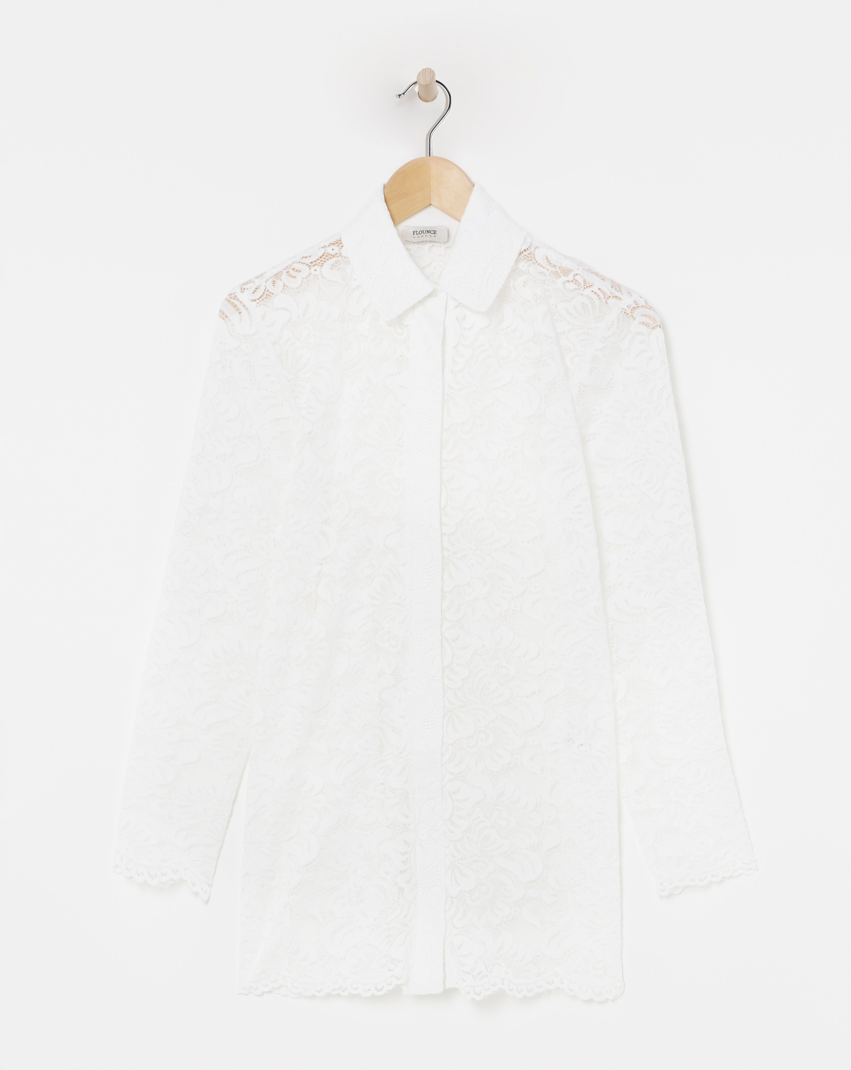 Flounce London Lace Shirt