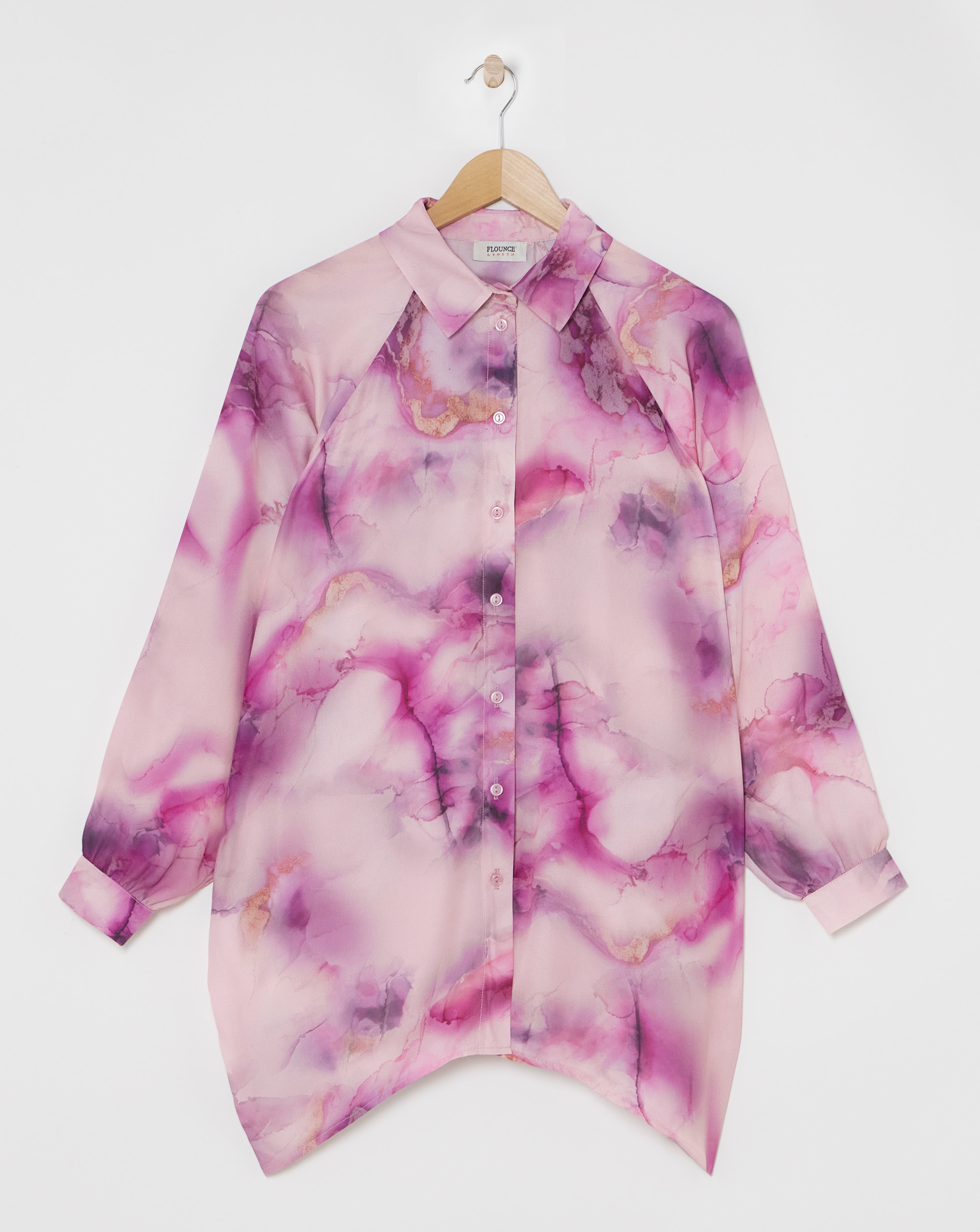 Flounce London Marble Blouse