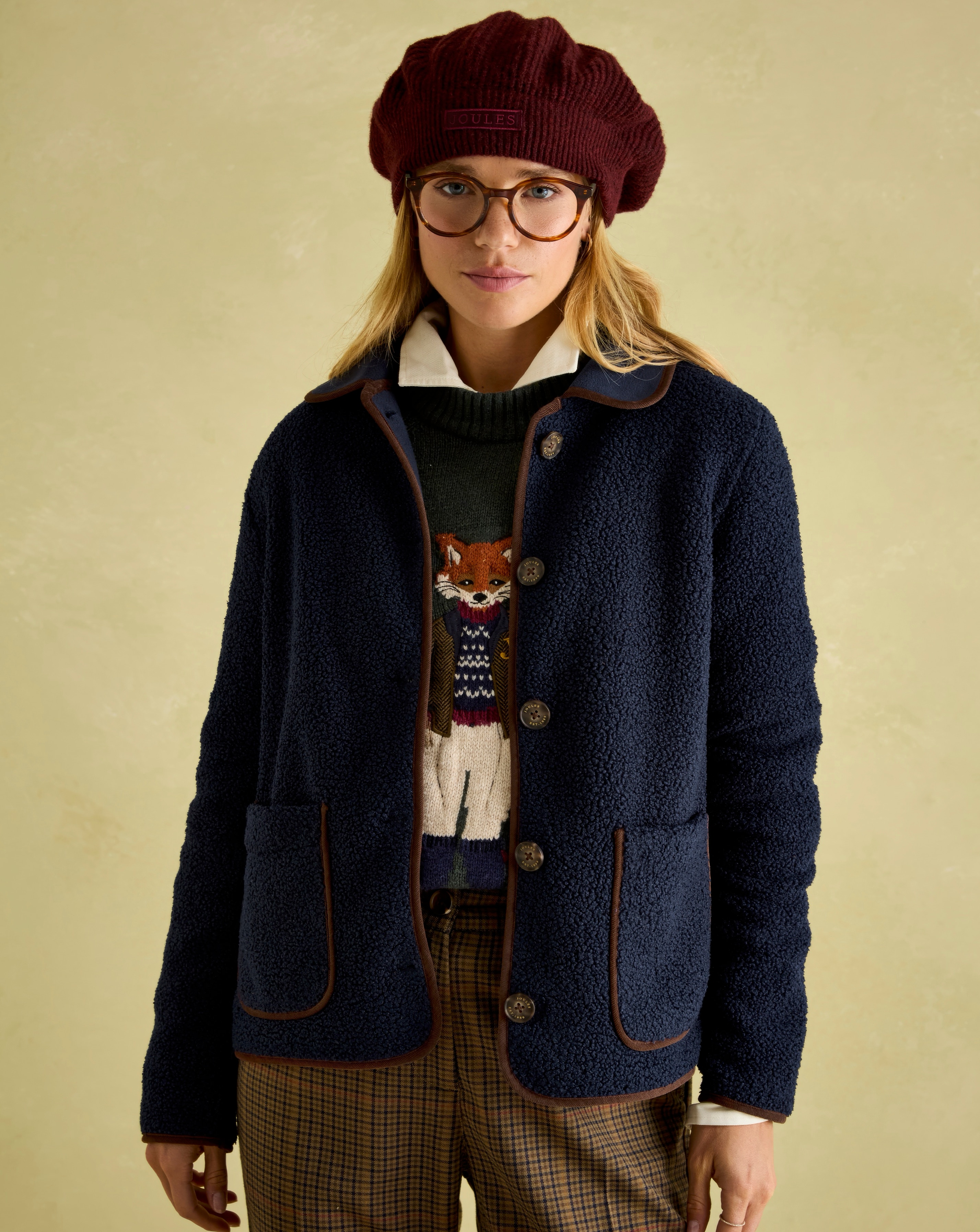 Joules Borg Fleece Jacket