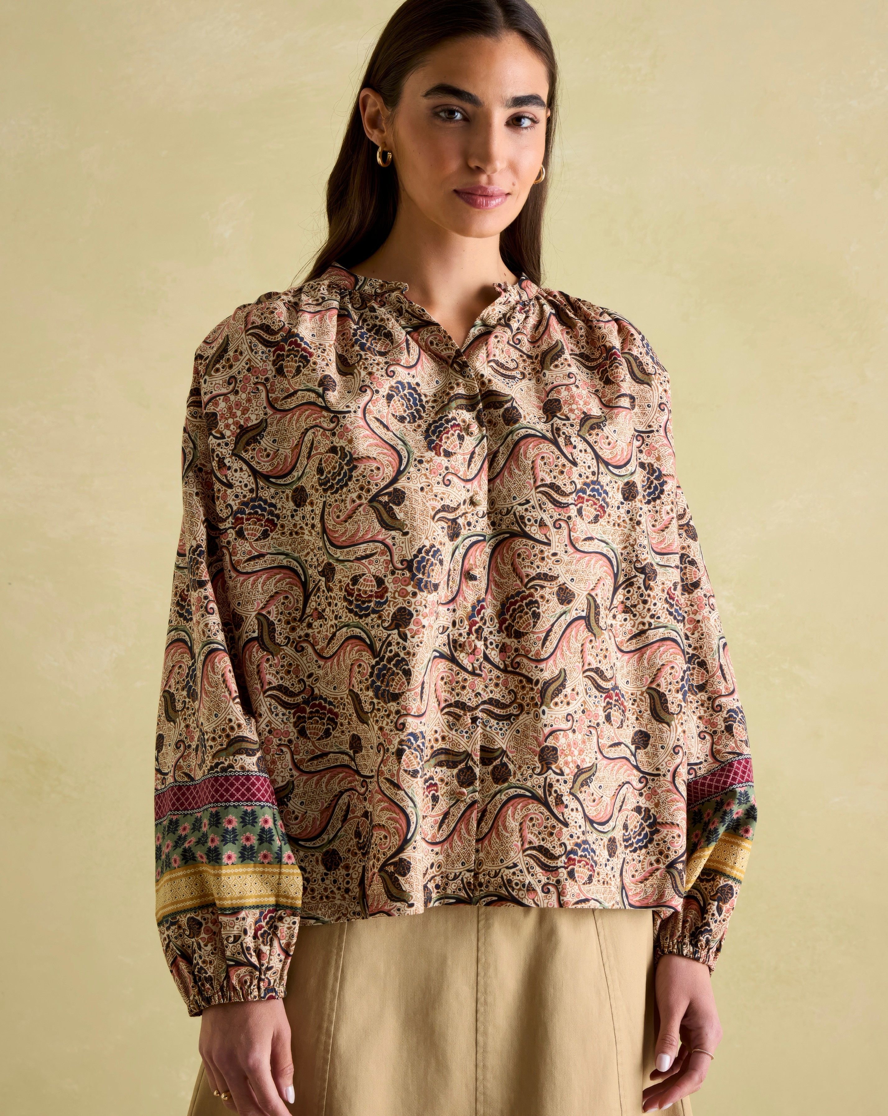 Joules Cecilia Paisley Blouse