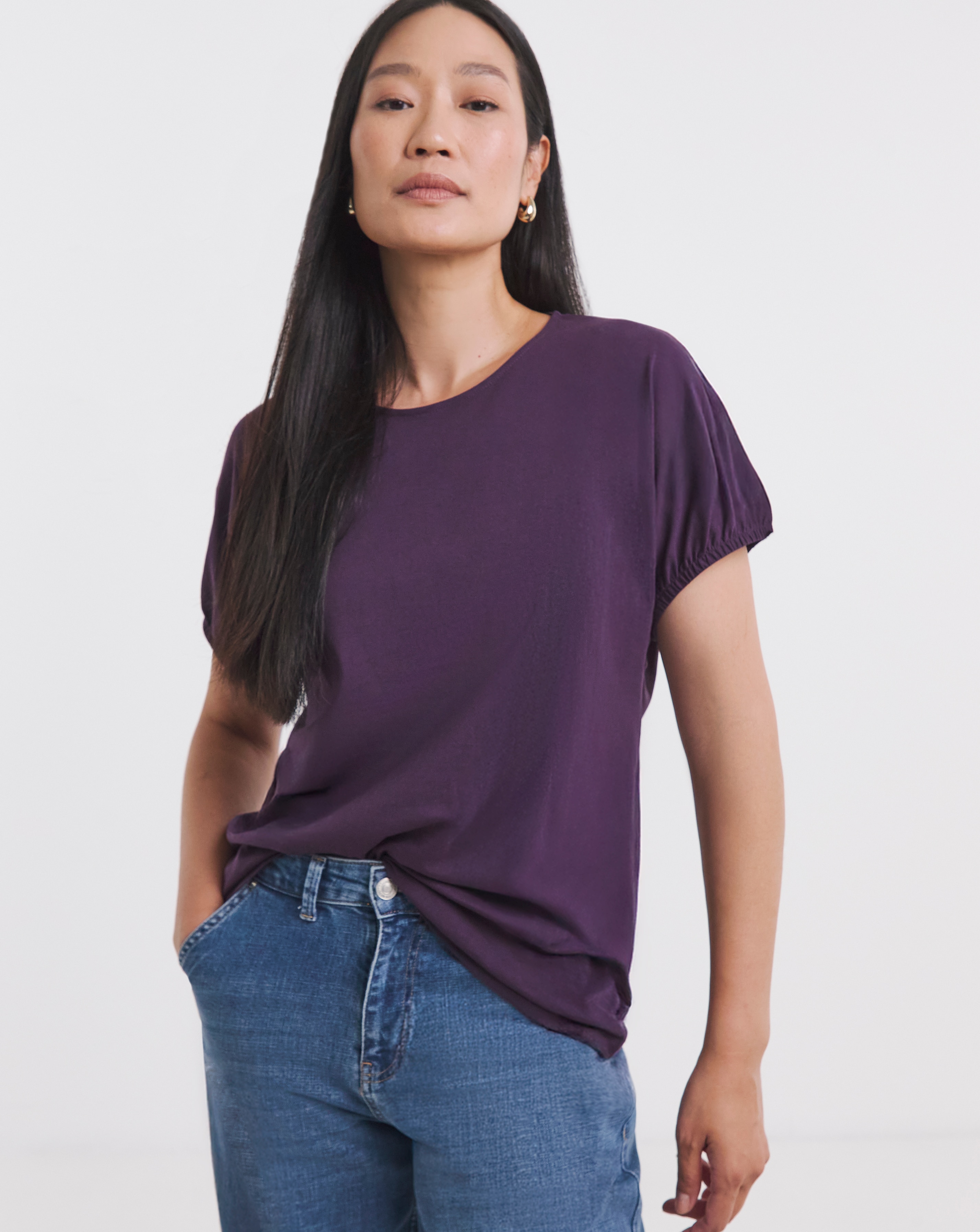 Bubble Sleeve T-Shirt