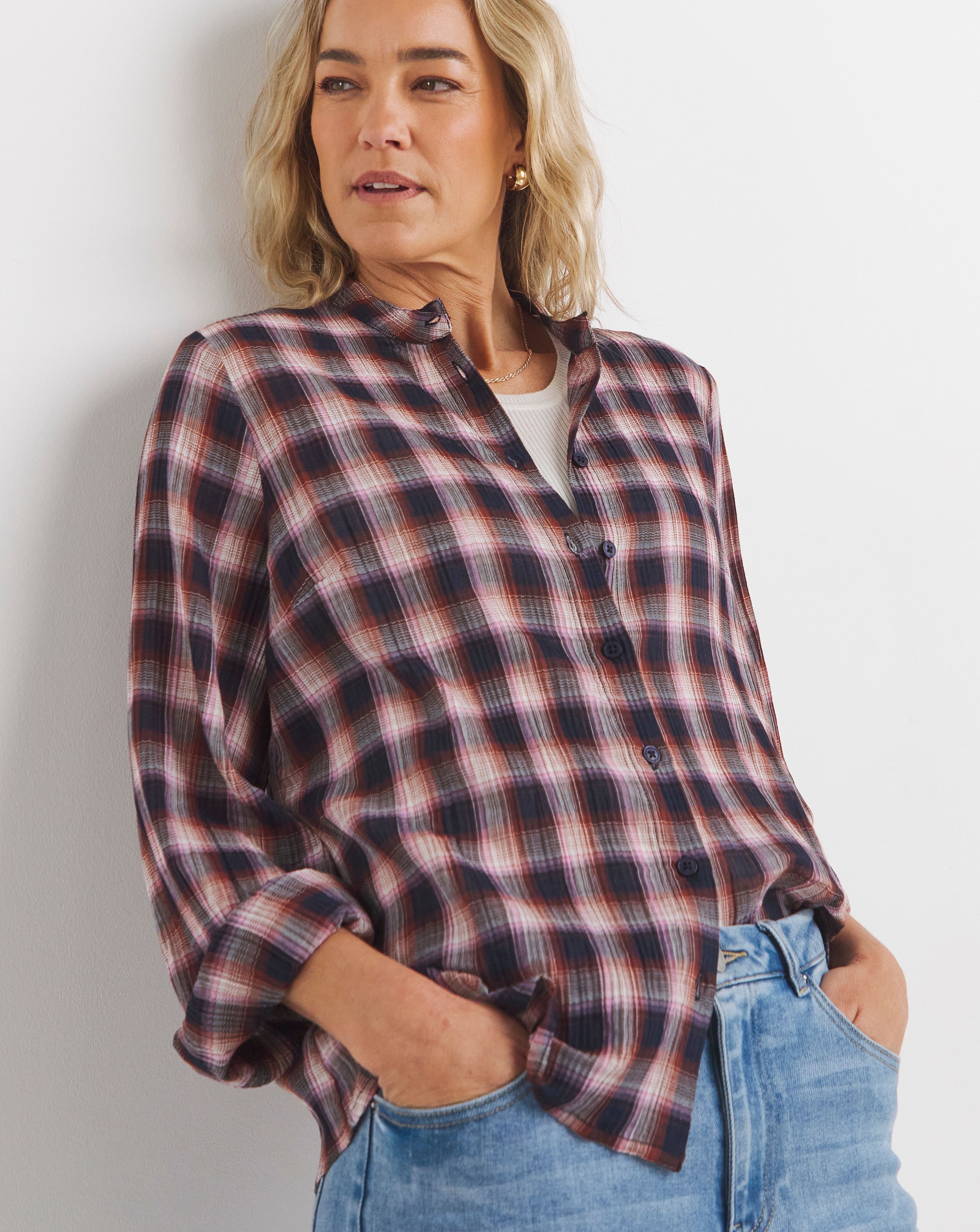 Button Through Blouse