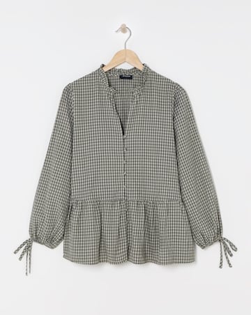 Smock Frill Detail Blouse