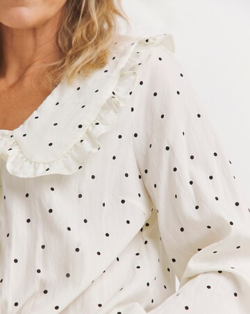 Collar Detail Blouse