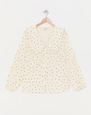 Collar Detail Blouse