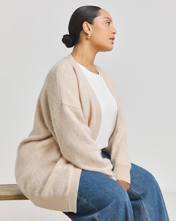 Simply Be Fluffy Edge to Edge Cardigan