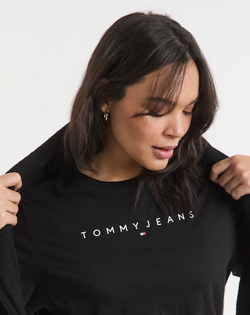 Tommy Jeans Slim Linear Logo Tee