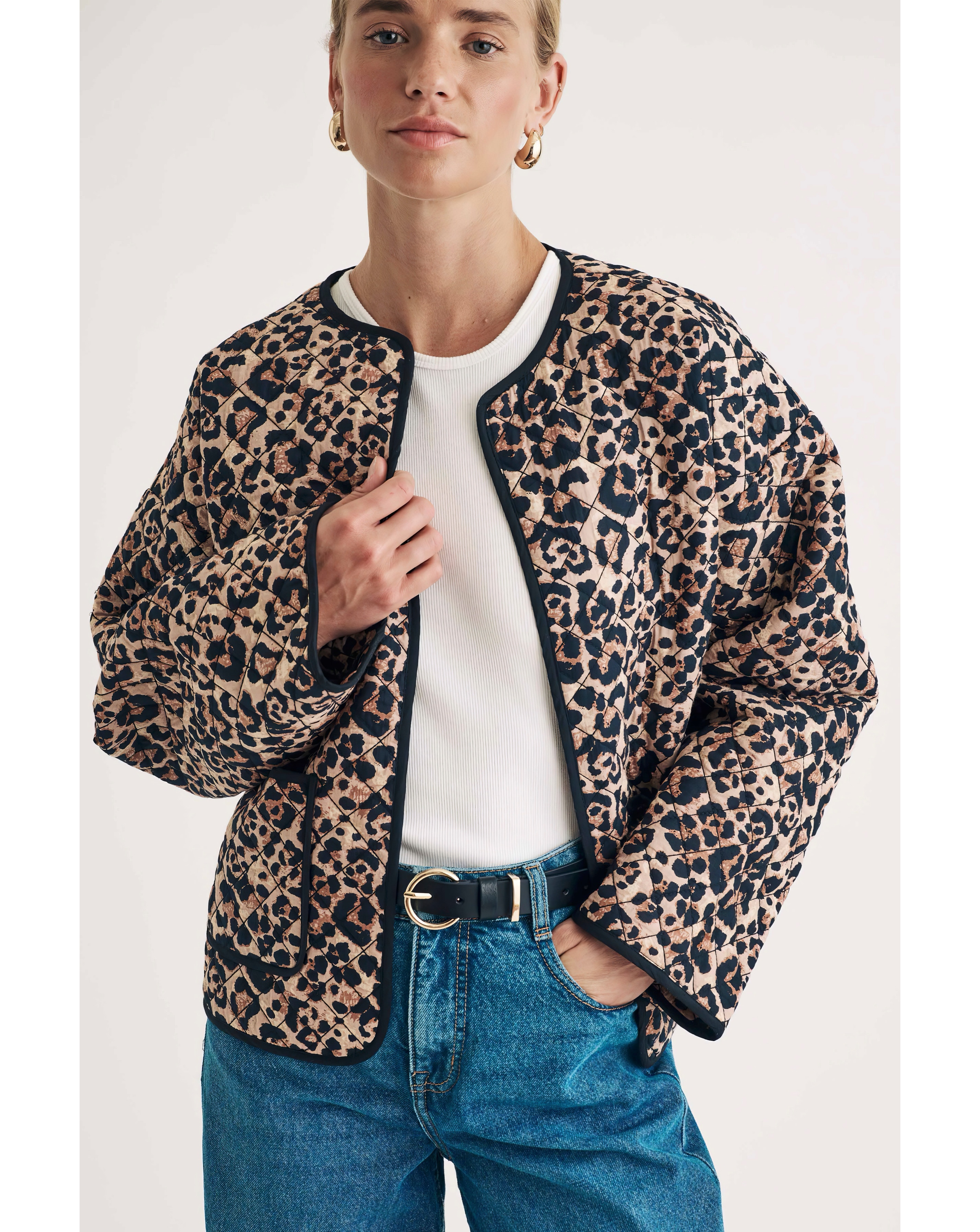 Nobody's Child Leopard Print Jacket