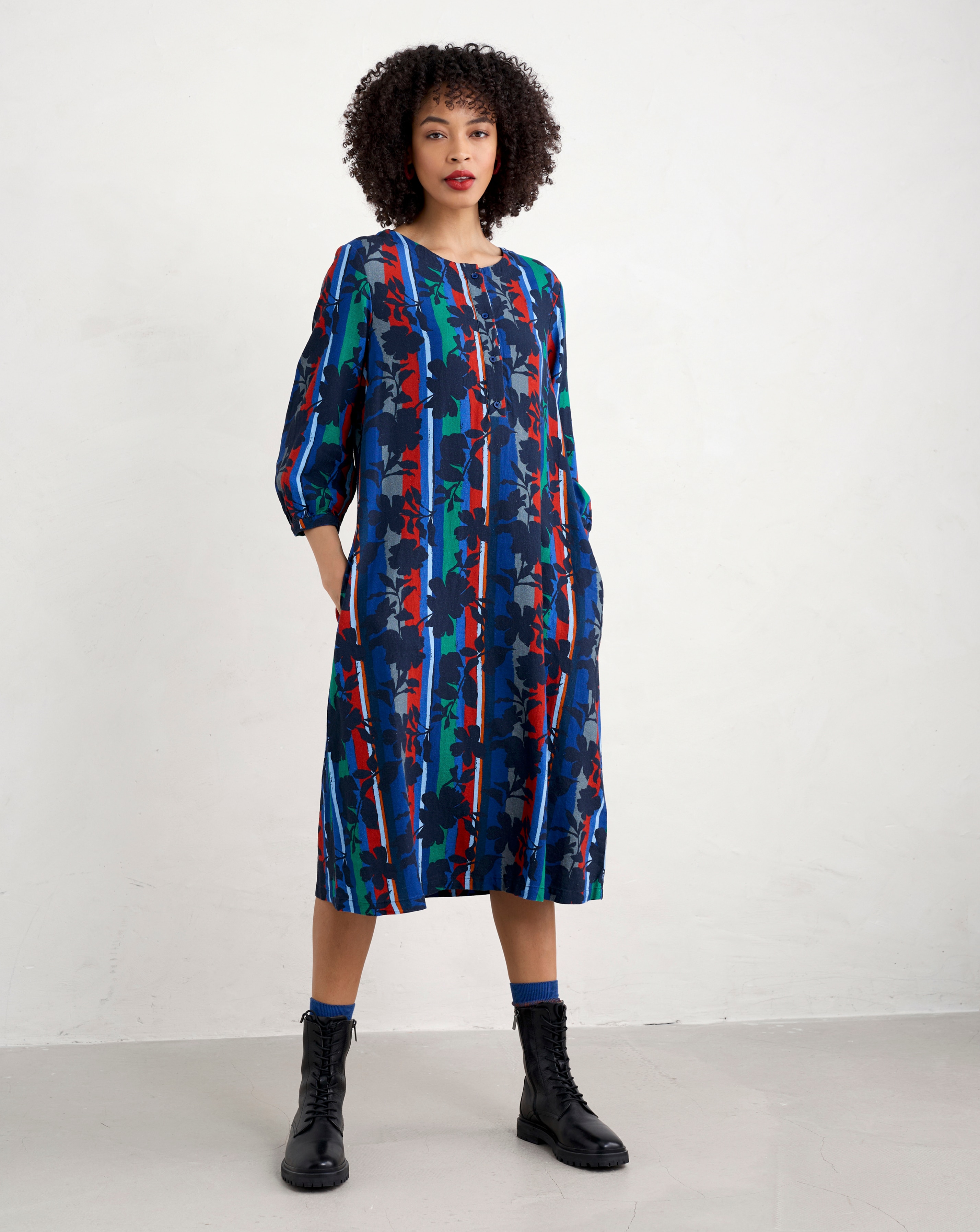 Seasalt Cornwall Call A-line dress