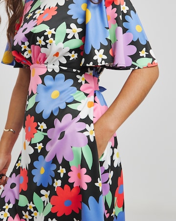 Twisted Wunder Ziggy Floral Mini Dress