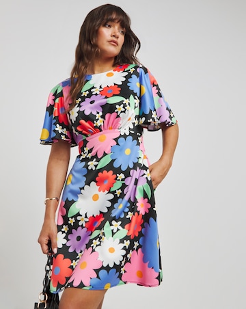 Twisted Wunder Ziggy Floral Mini Dress