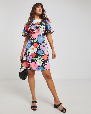 Twisted Wunder Ziggy Floral Mini Dress