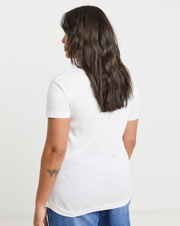 Calvin Klein Jeans Plus 2-pack Monologo V-neck Tee