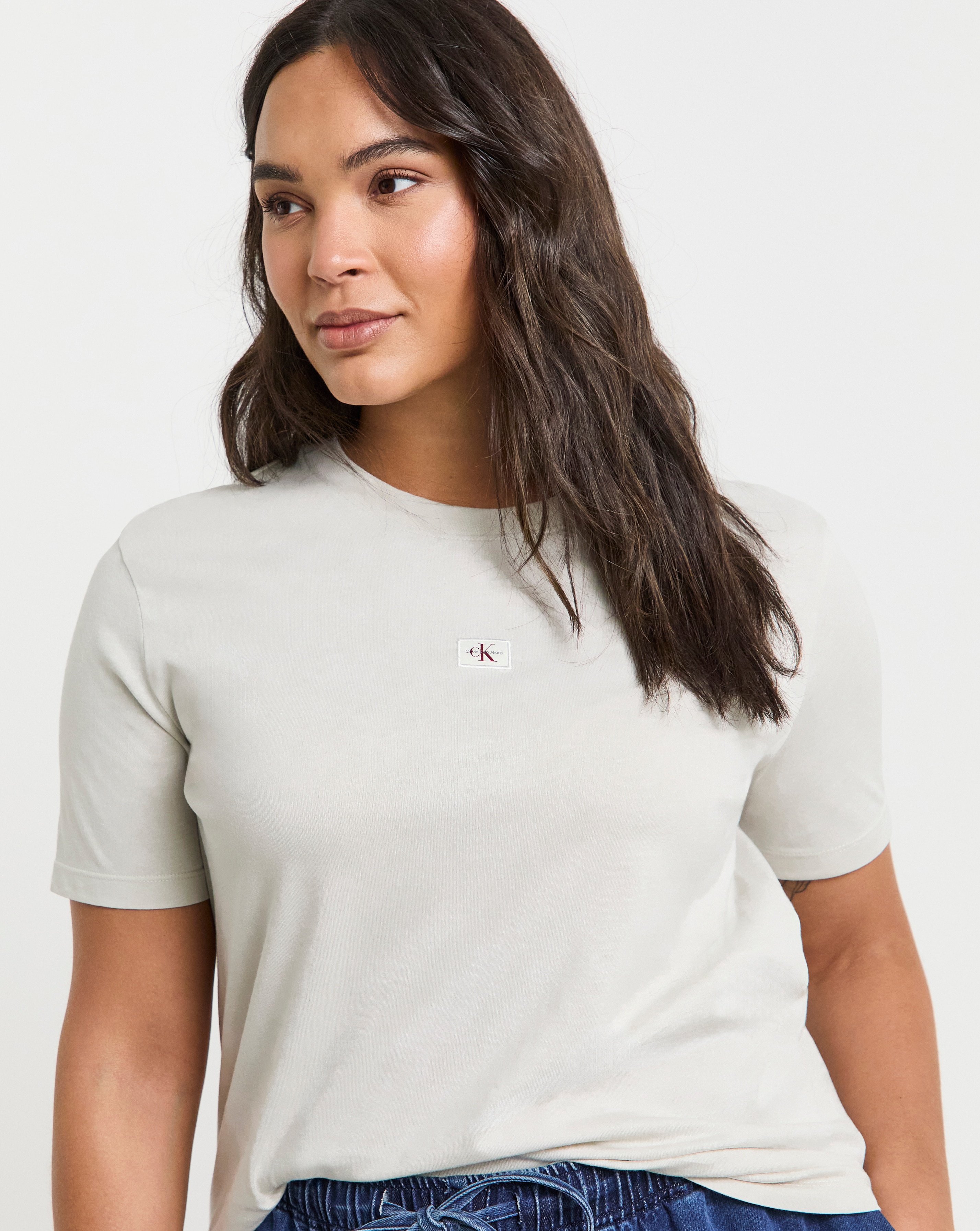 Calvin Klein Woven Label Regular Tee
