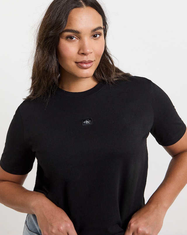 Calvin Klein Plus Woven Label Tee