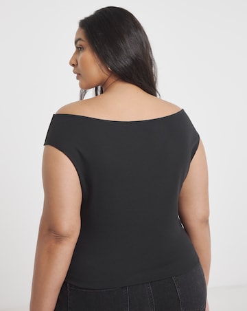 Tommy Jeans Boat Neck Top