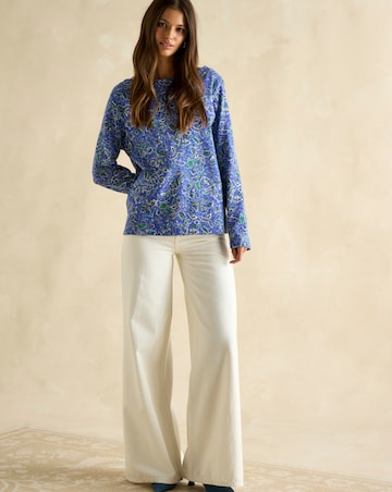 Joules Printed Harbour Top