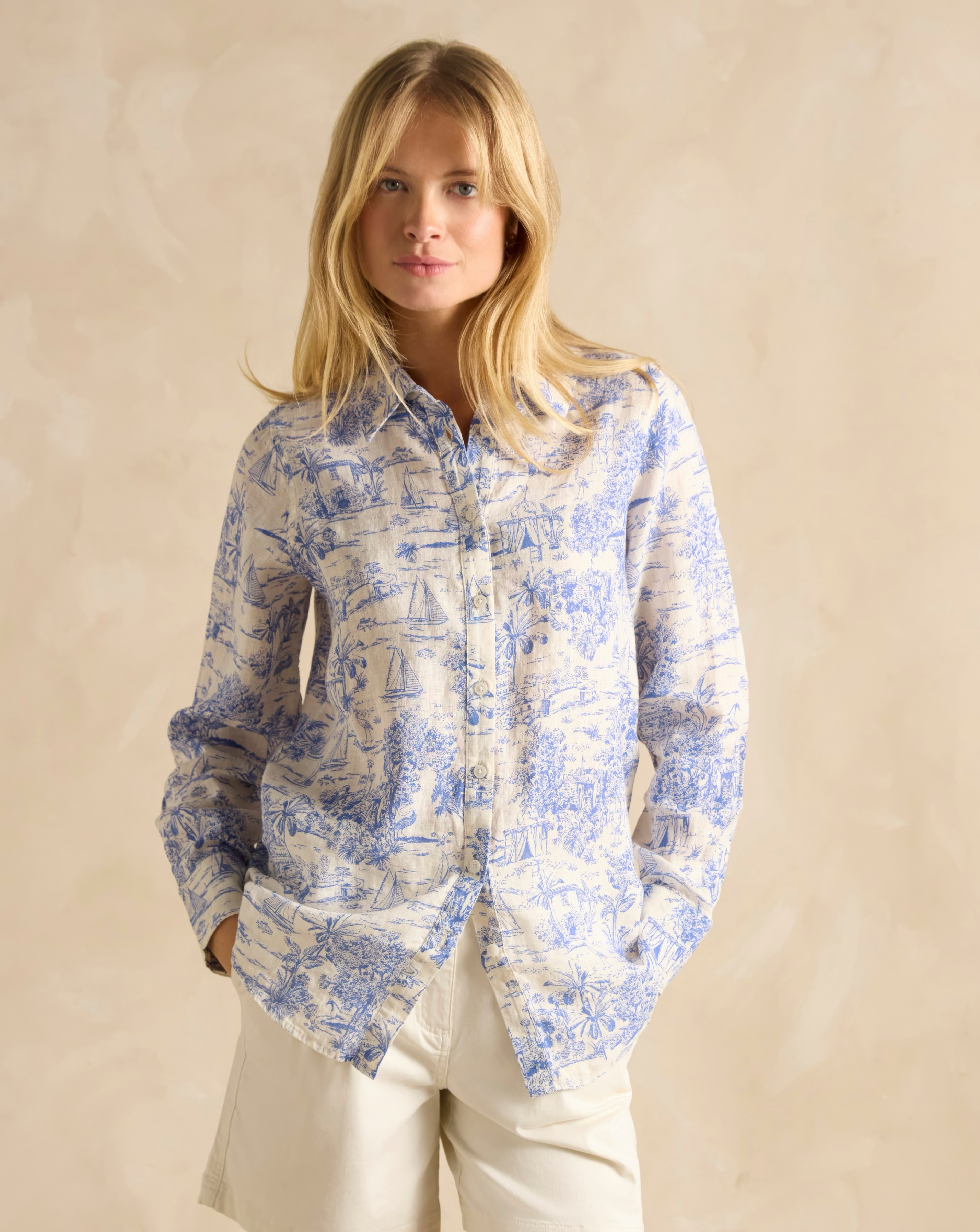 Joules Maeva Linen Shirt
