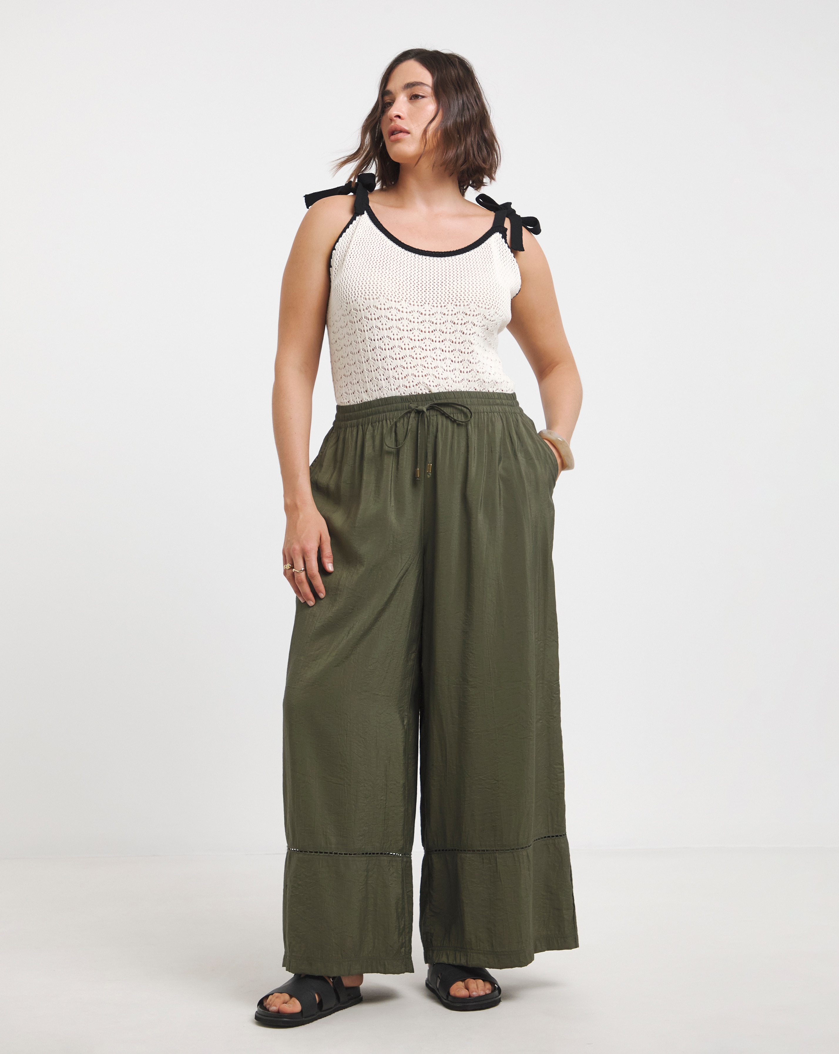Simply Be Trim Detail Trousers