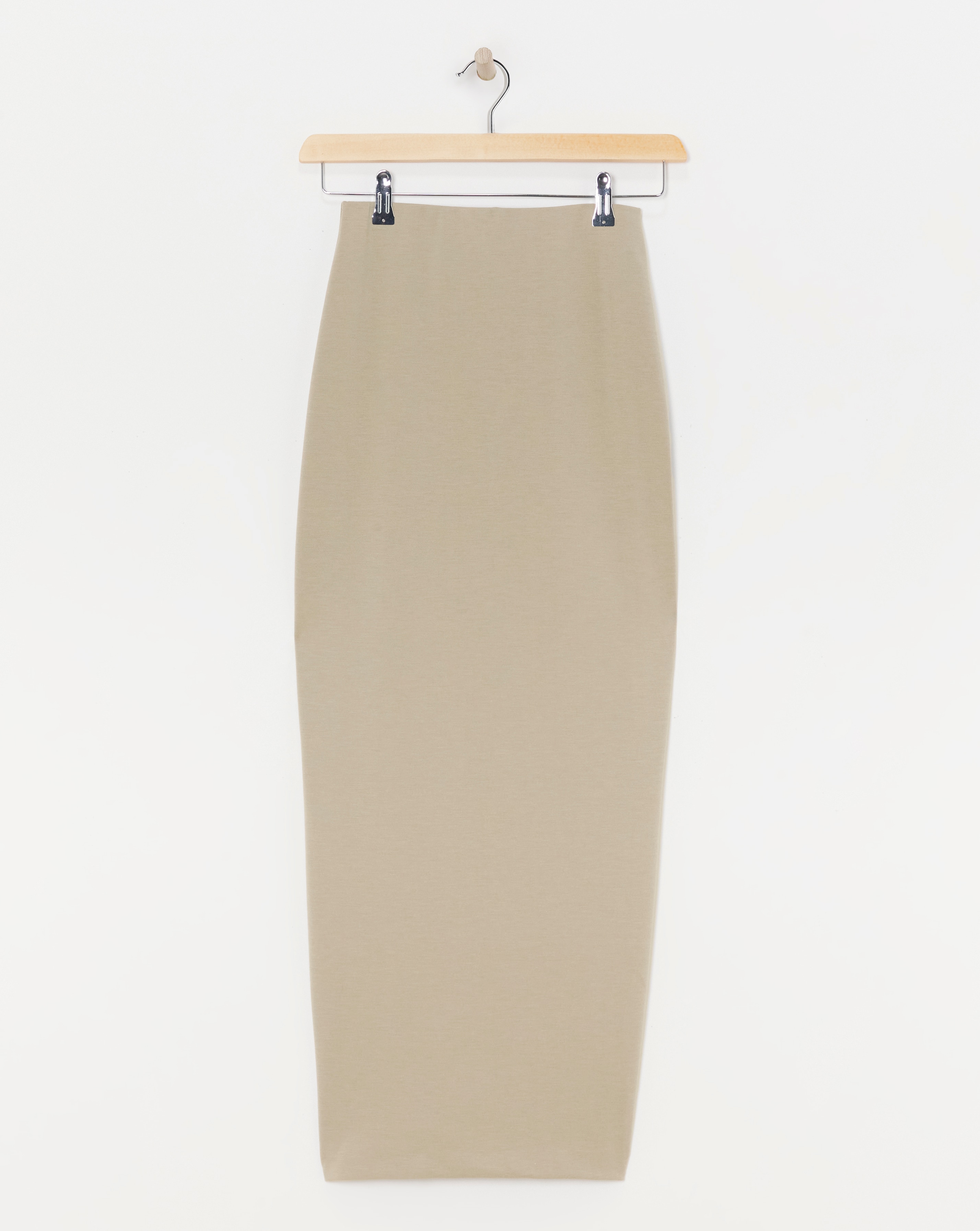 Ponte Maxi Pencil Skirt