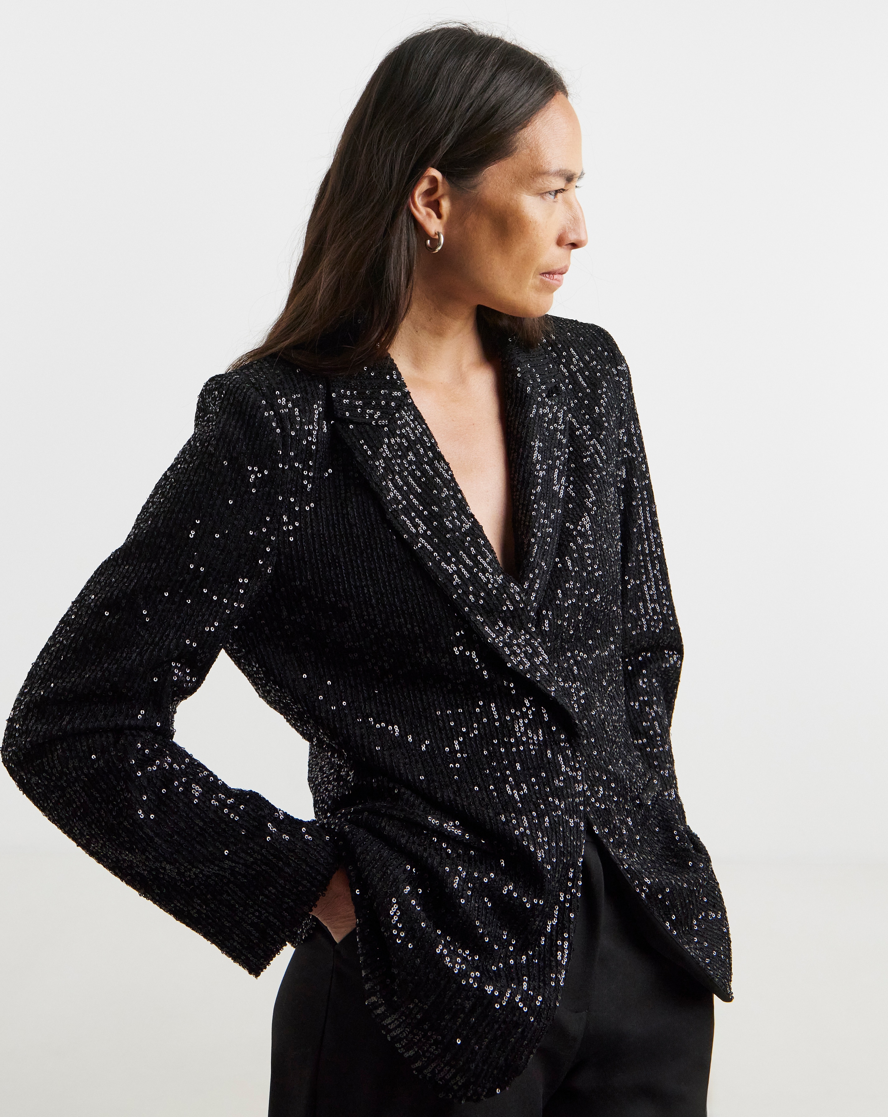 Sequin Blazer