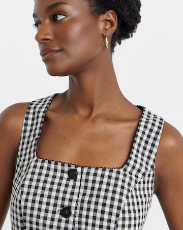 GINGHAM WAISTCOAT