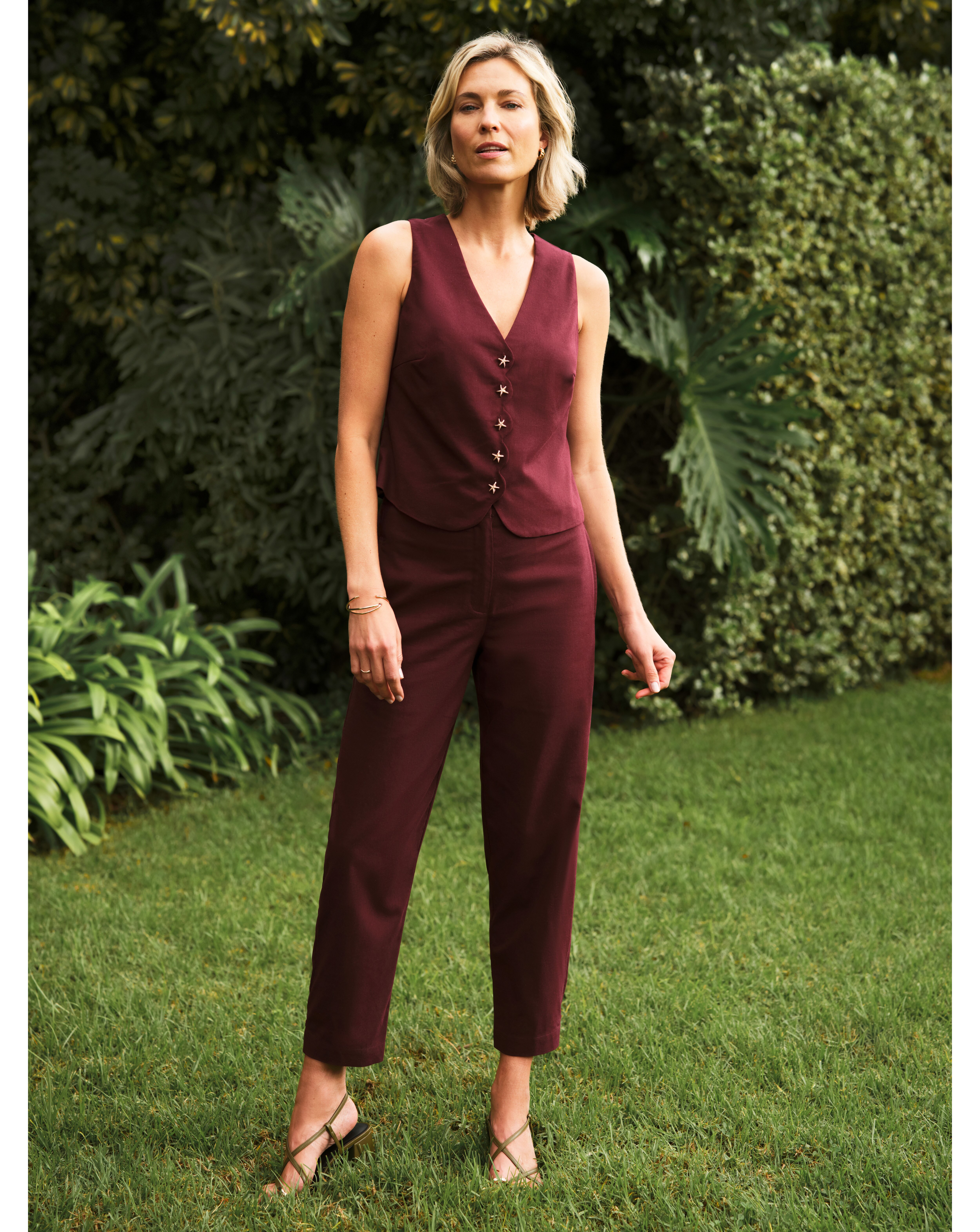 Scallop Edge Waistcoat