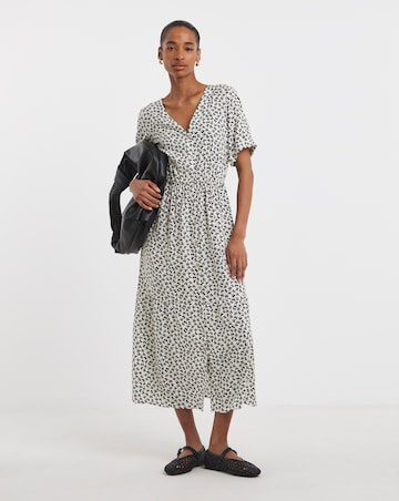 Button Through Dress