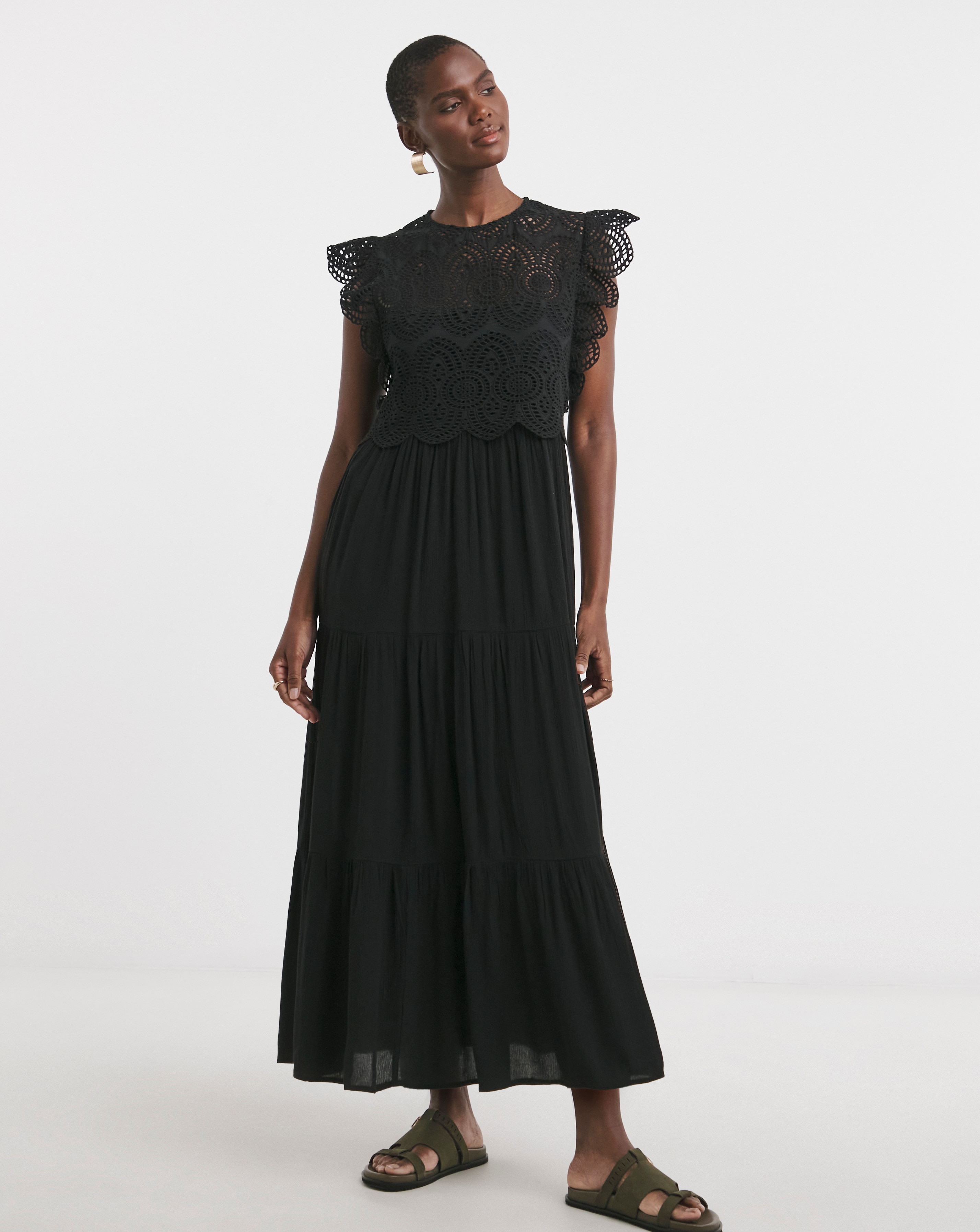 Broderie 2 - in 1 Maxi Dress