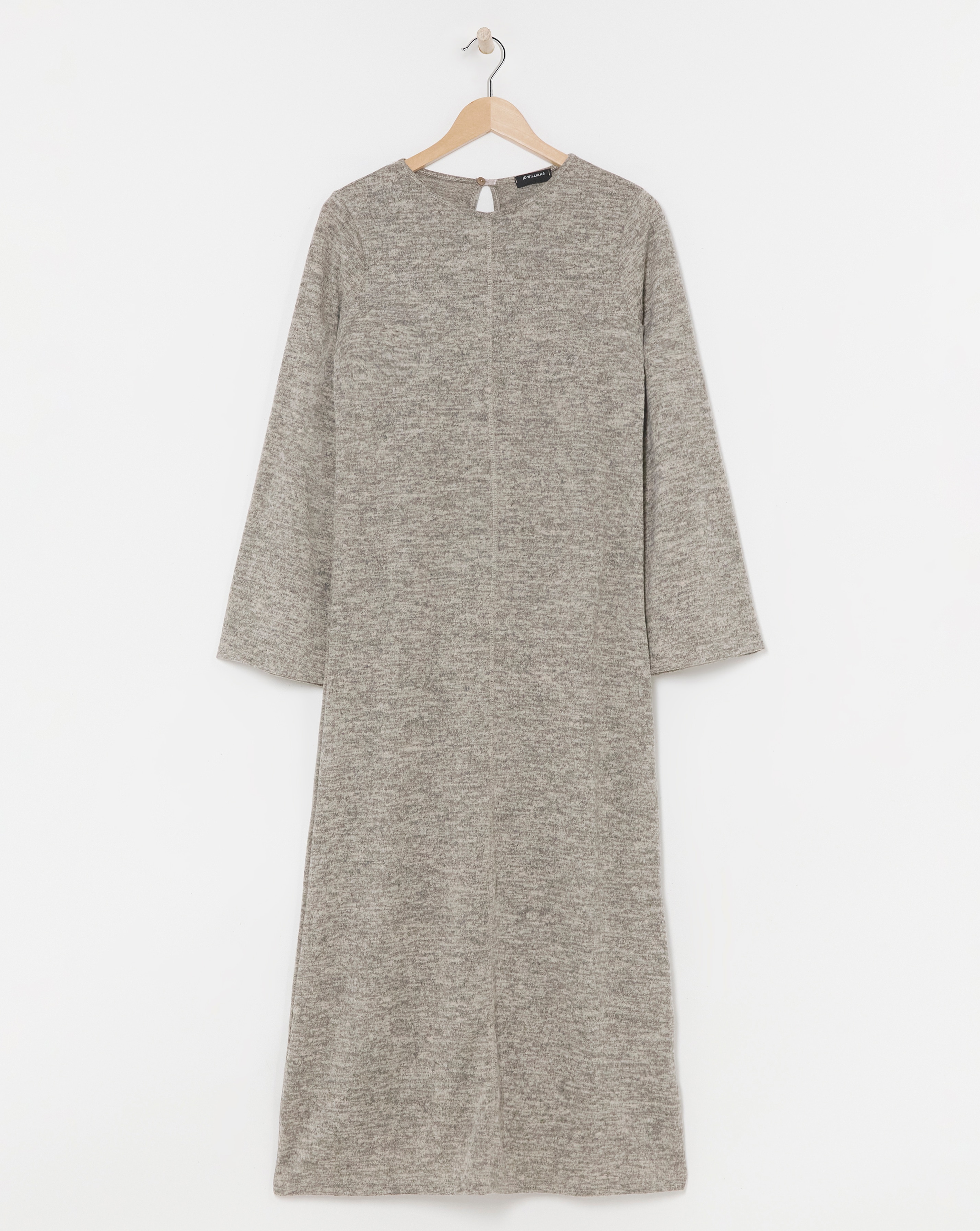 Long Sleeve Seam Maxi Dress