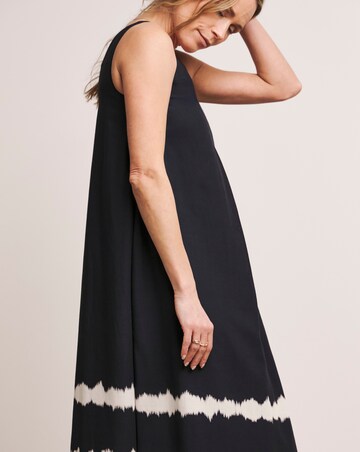 Anthology Linen Pleat Dress