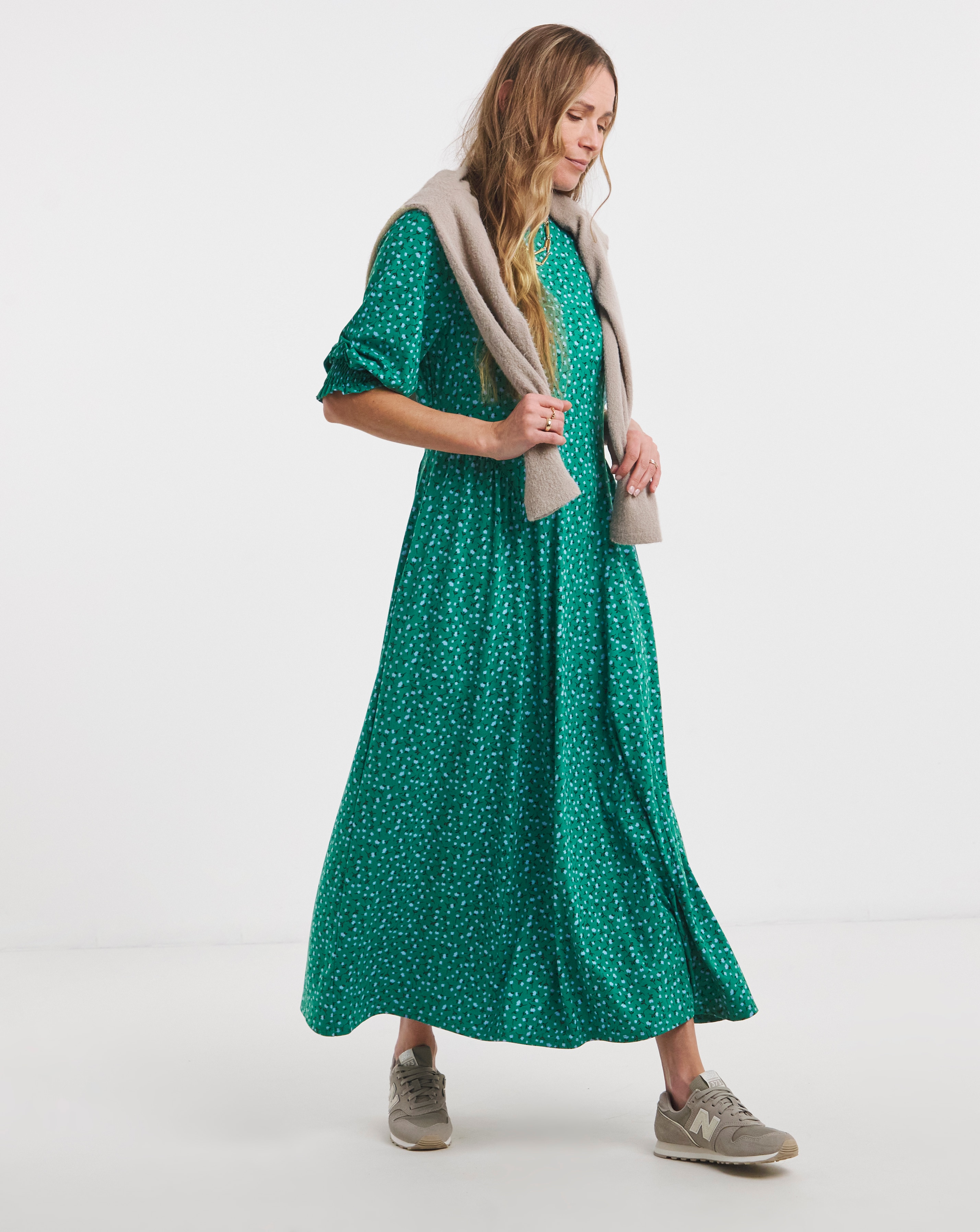 New In - Soft Touch Seam Detail Smock Dress