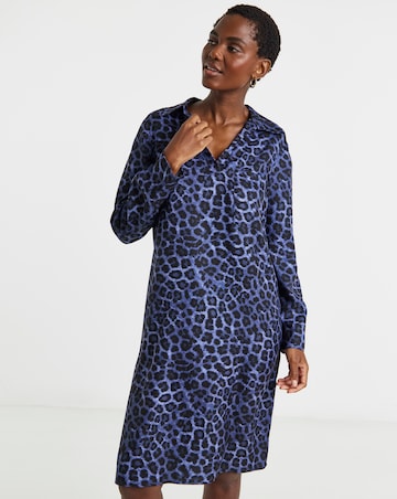 Collared Tunic Dress