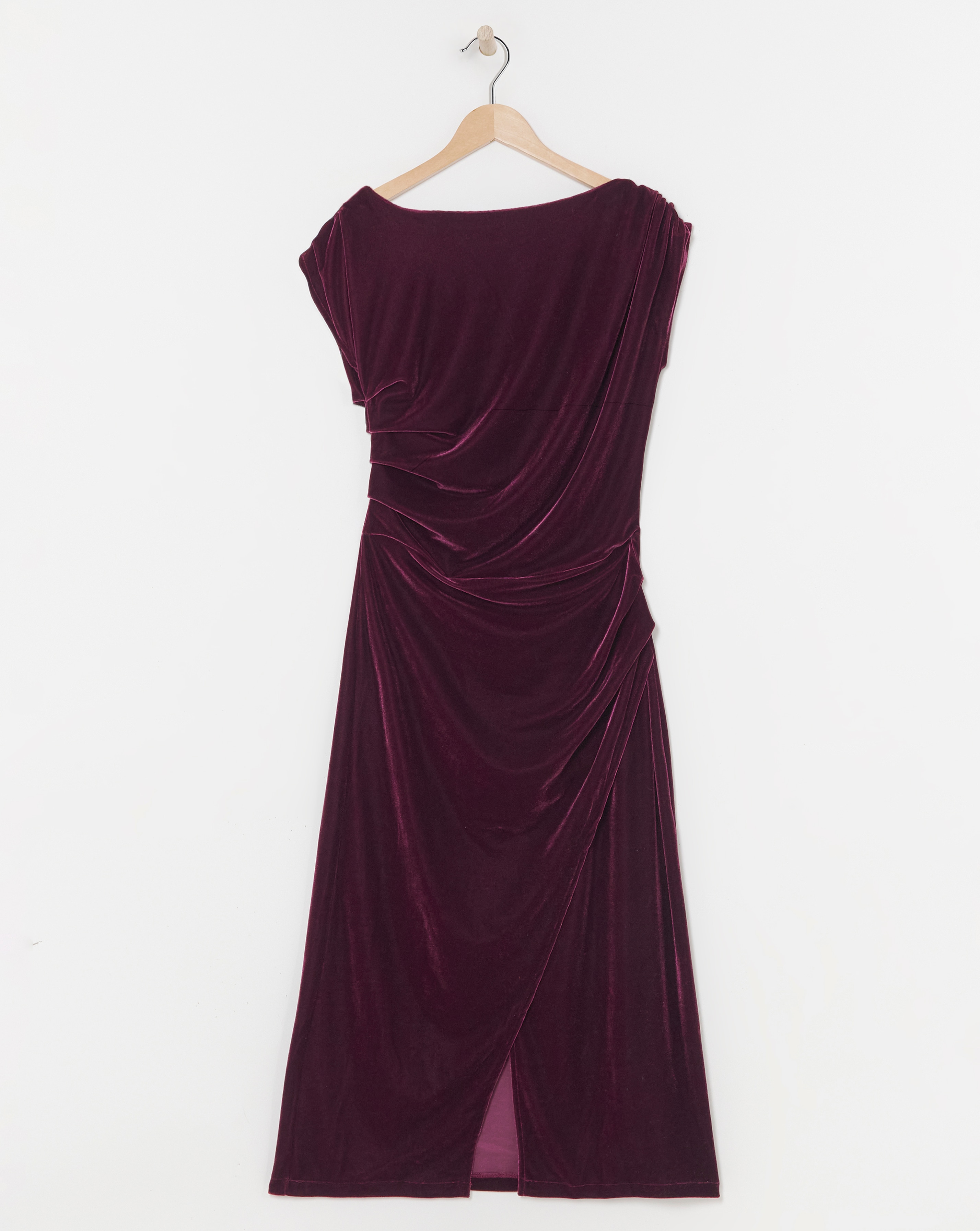 Velvet Midi Dress