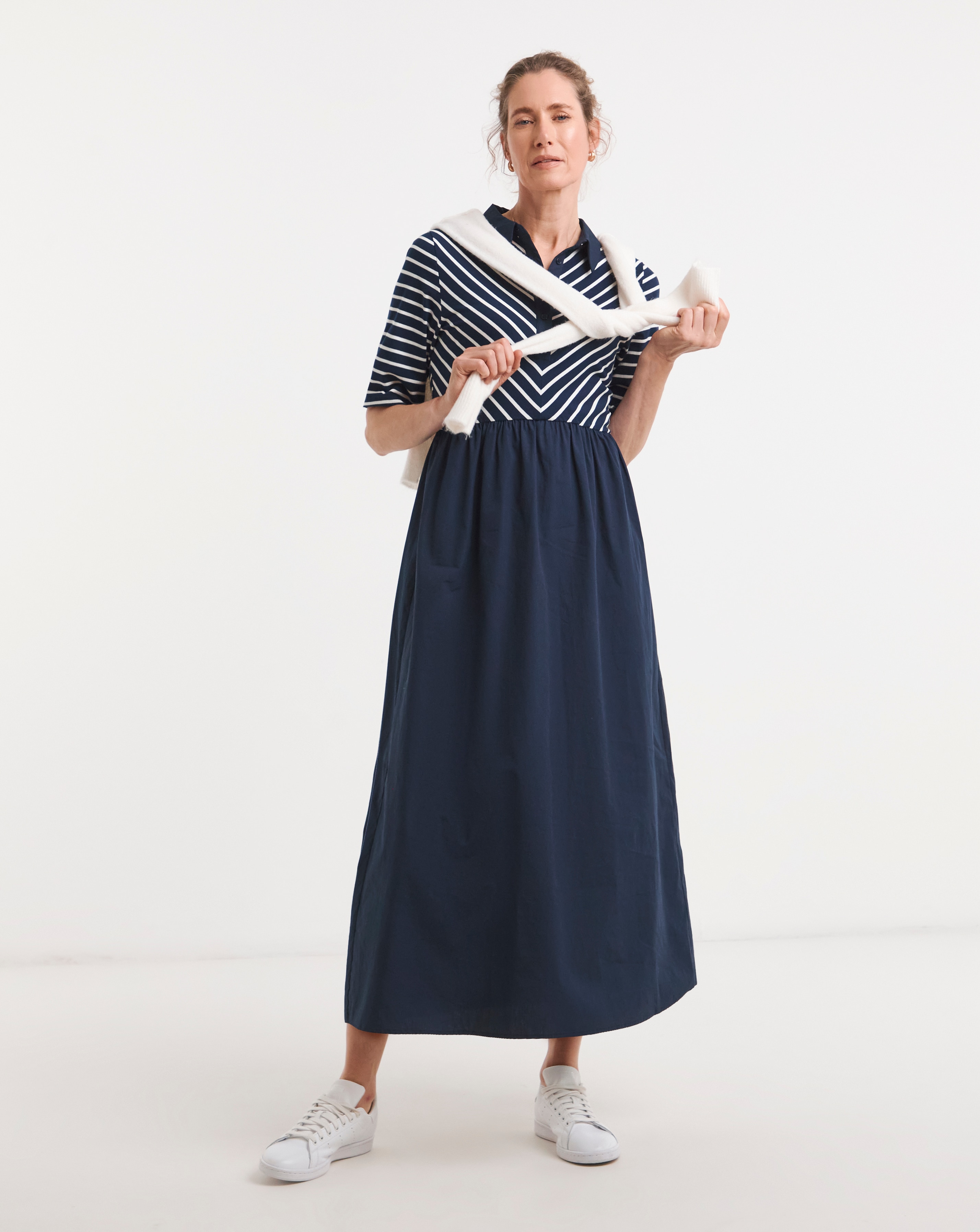 New In - Stripe Rib 2 in 1 Dress