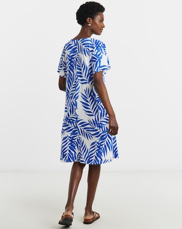 Great Value V Neck T-Shirt Dress