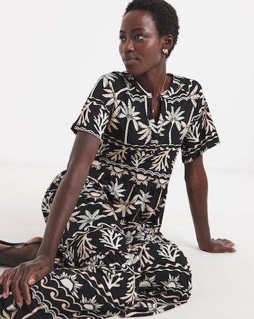 Soft Touch Notch Neck Maxi Dress