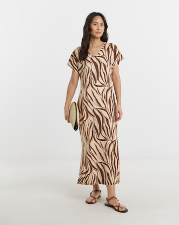 Great Value Soft Touch Midi T-Shirt Dress