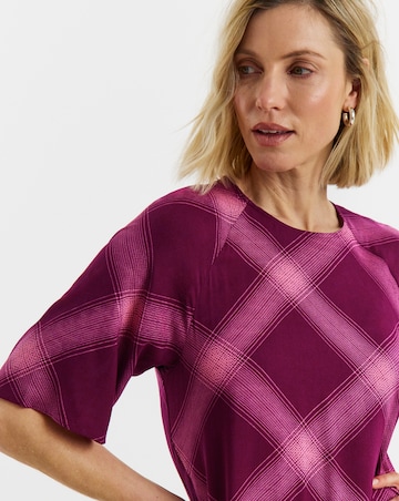 Short Sleeve Care Free Maxi Dress