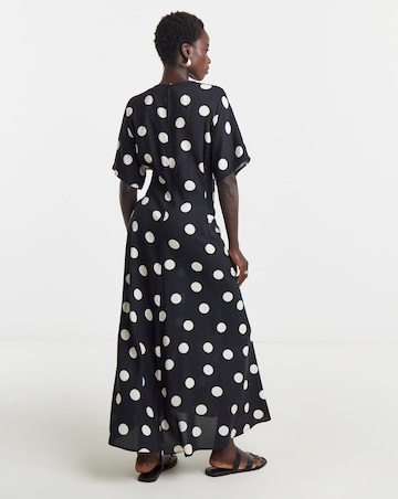 Cinched Waist Care Free Dress