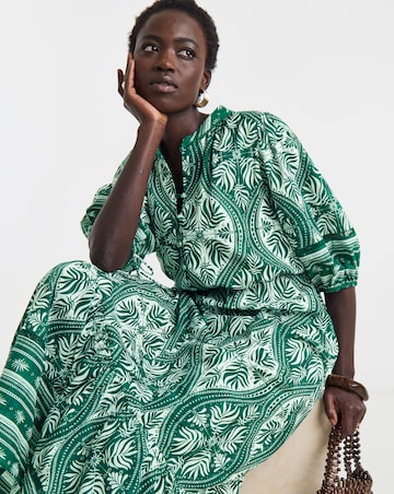 Printed Prairie Dress