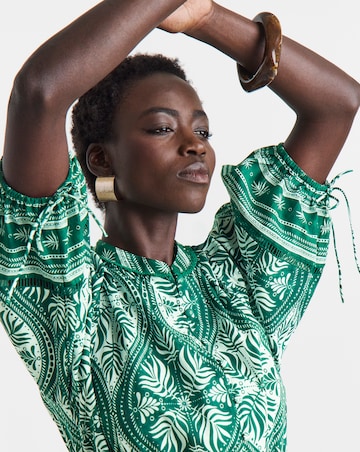 Printed Prairie Dress