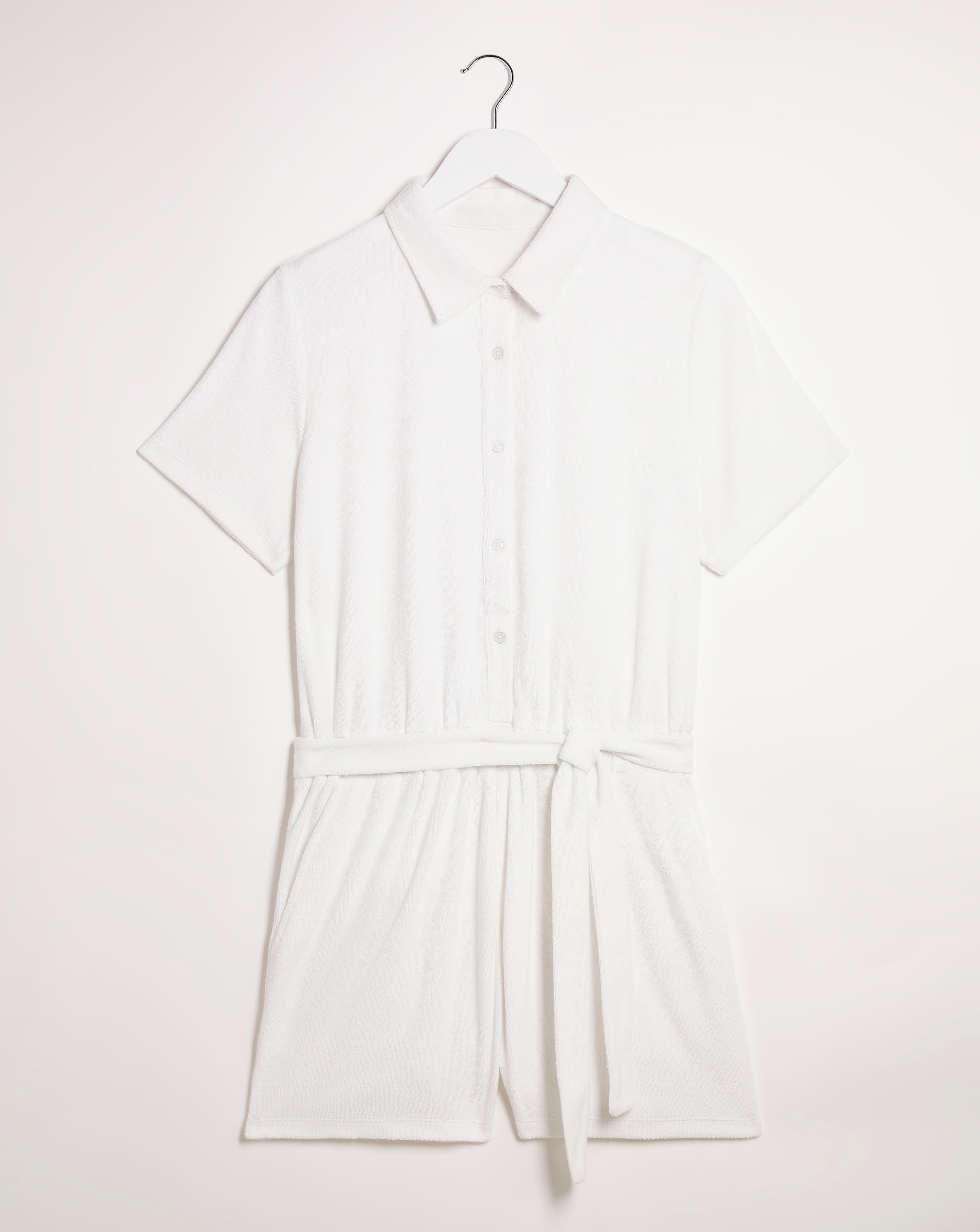 Cotton Towelling Playsuit