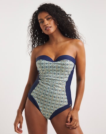 Joanna Hope Underwired Bandeau Swimsuit