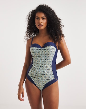 Joanna Hope Underwired Bandeau Swimsuit