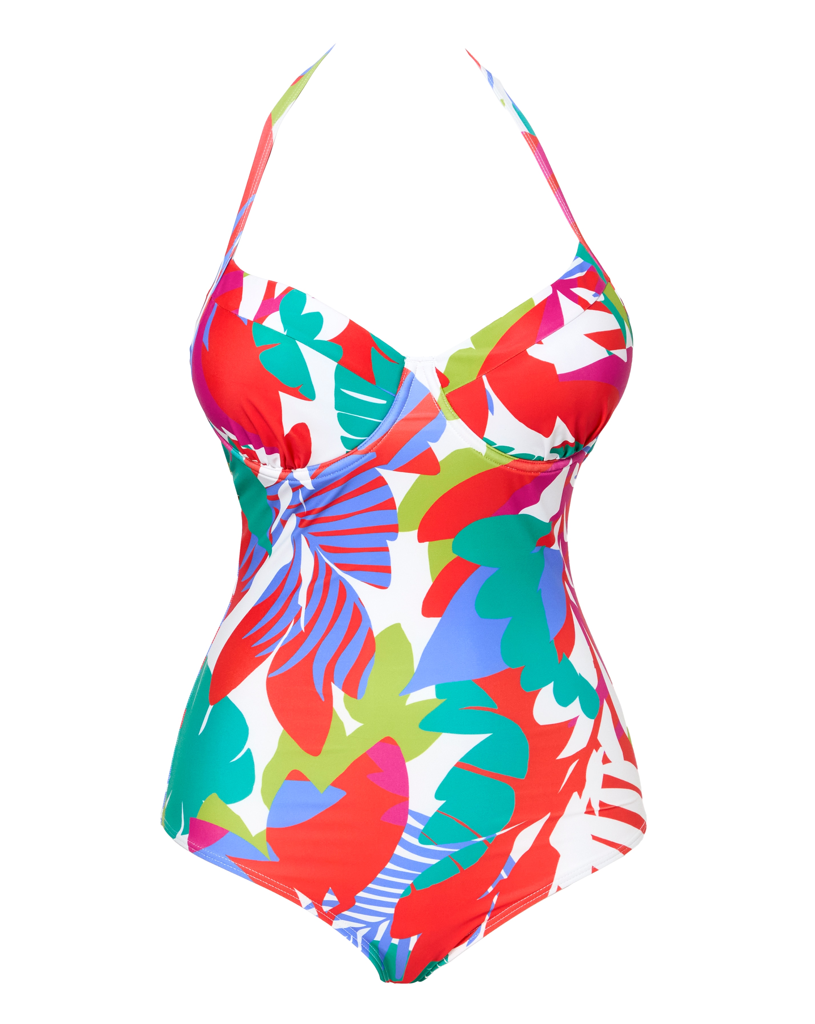Padded Underwired Plunge Swimsuit
