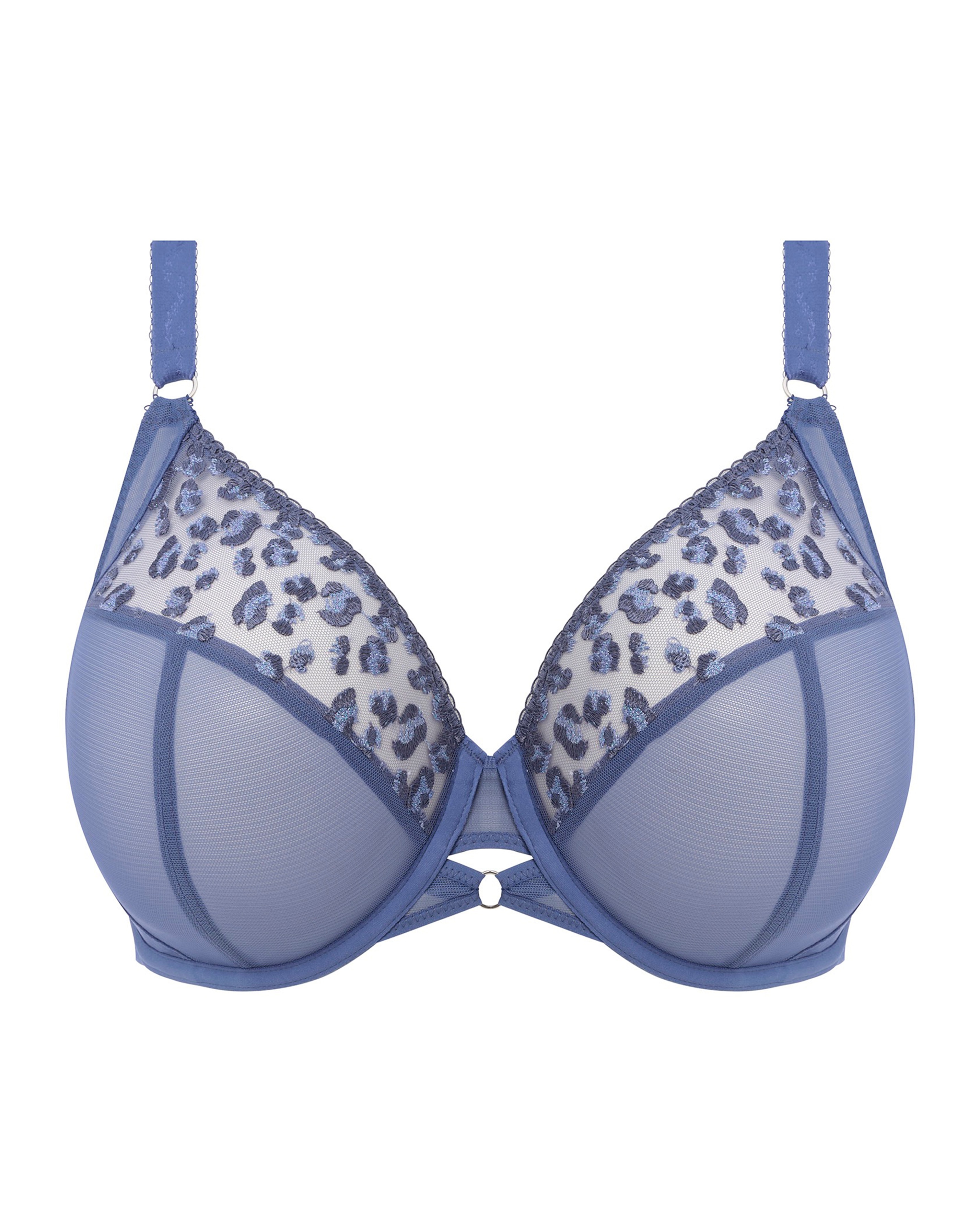 Elomi Namrah Plunge Wired Bra Stonewash