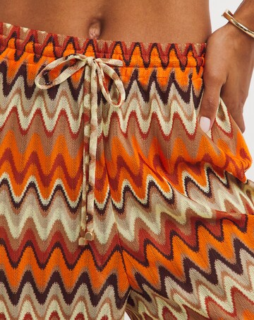 Chelsea Peers Straight Leg Crochet Trousers